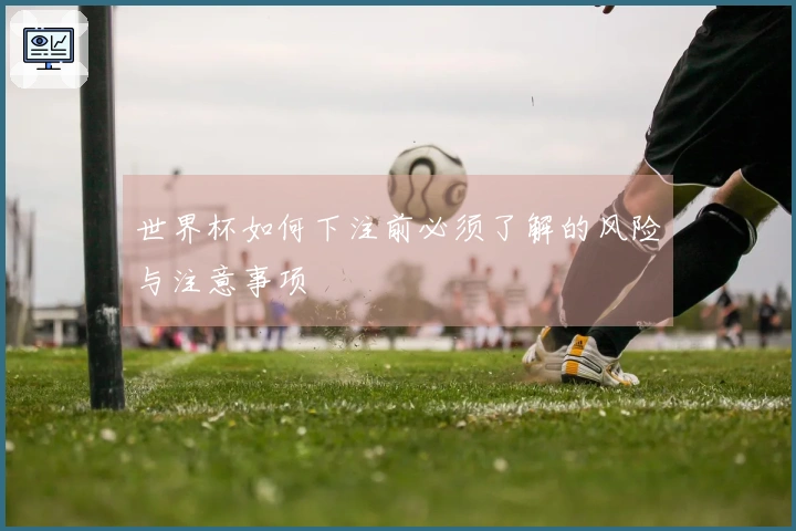 世界杯如何下注前必须了解的风险与注意事项