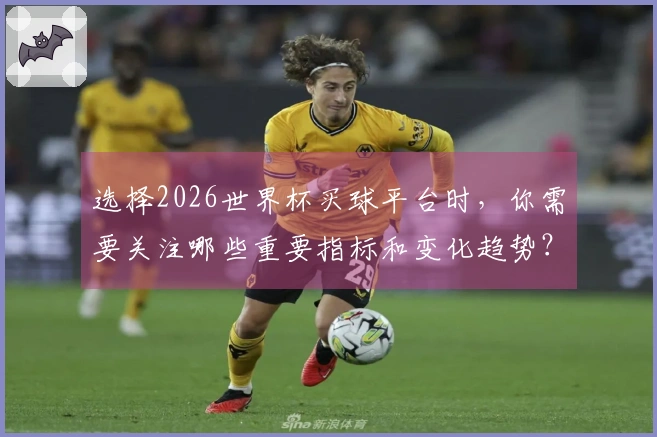 选择2026世界杯买球平台时,你需要关注哪些重要指标和变化趋势?